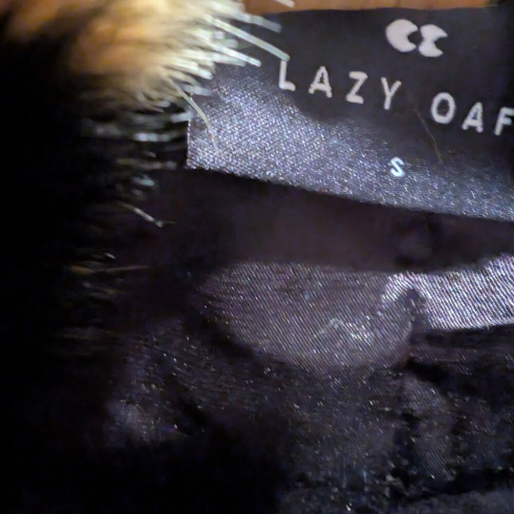 NEW Lazy Oaf Yellow Leopard Coat Mustard, Small (S) Small S $245 - Picture 4 of 6